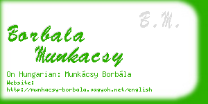 borbala munkacsy business card